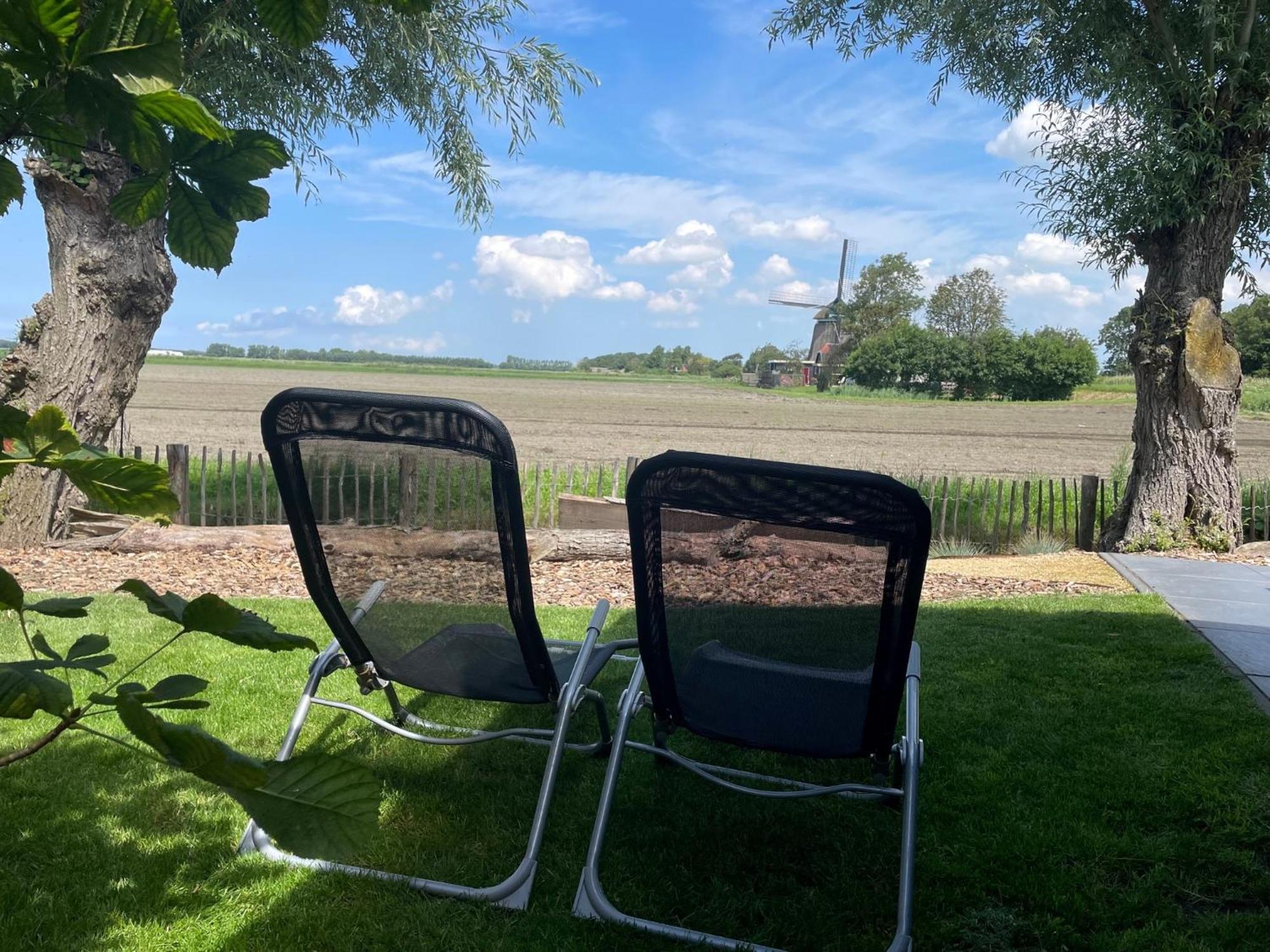 Vogelvrij, Vakantie Woning Met Landelijk Uitzicht En Geheel Omheinde Tuin Burgerbrug Dış mekan fotoğraf